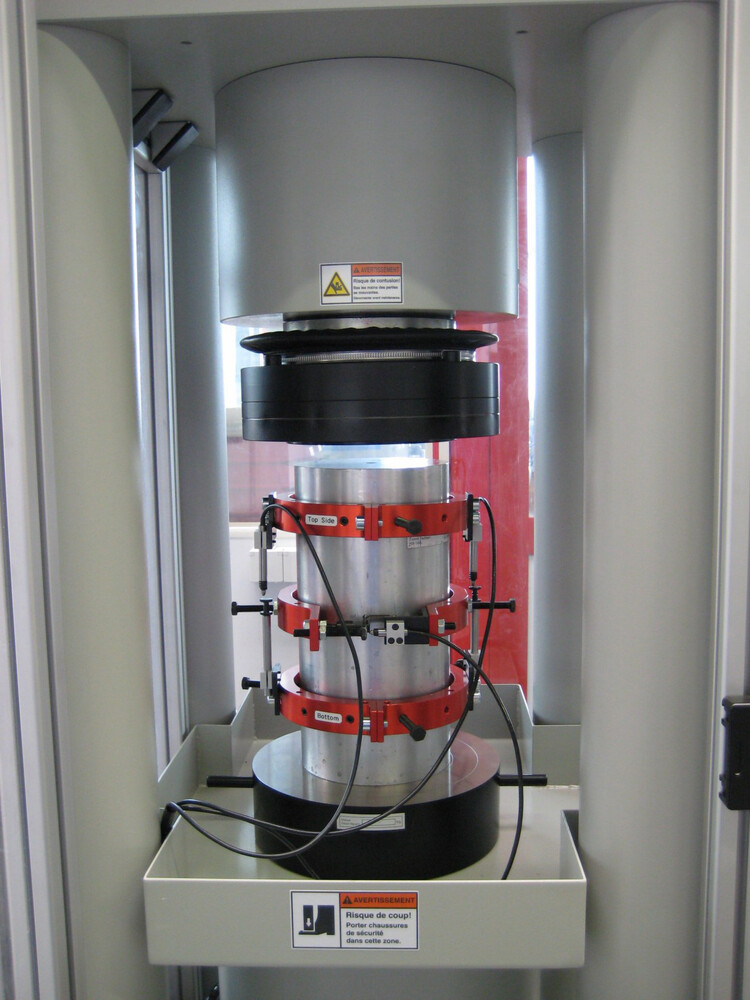 E-modulus vizsgálati eszköz ASTM