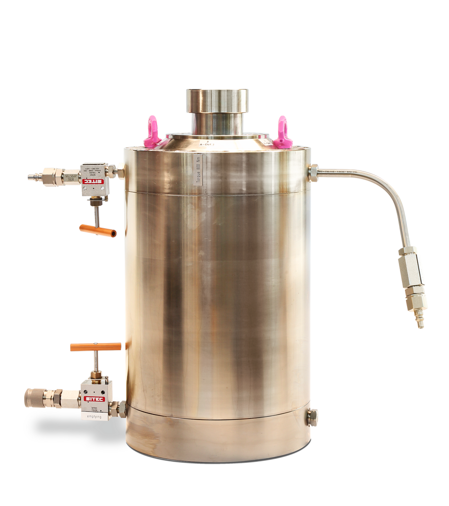 Triaxiális cella 1000 bar