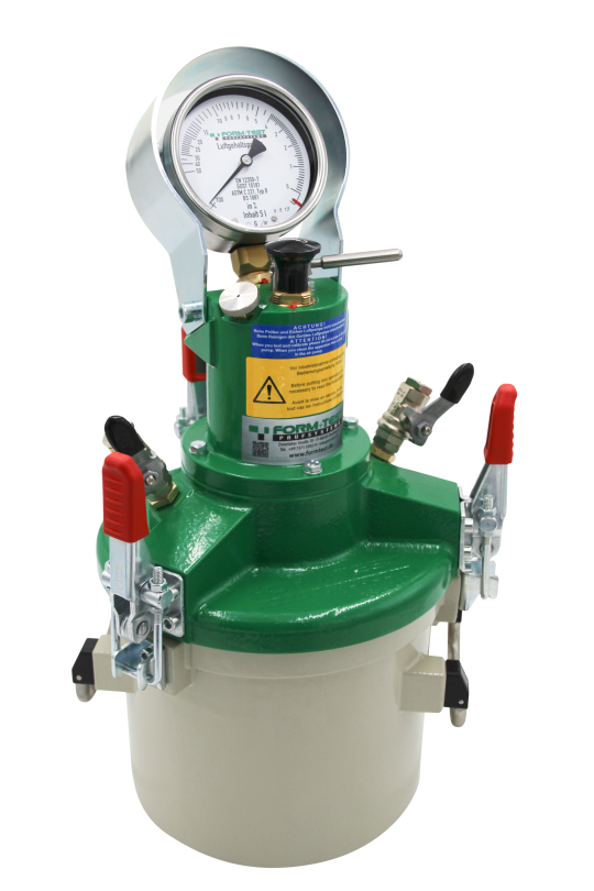 Légtartalom-vizsgáló készülék 5,5 literes